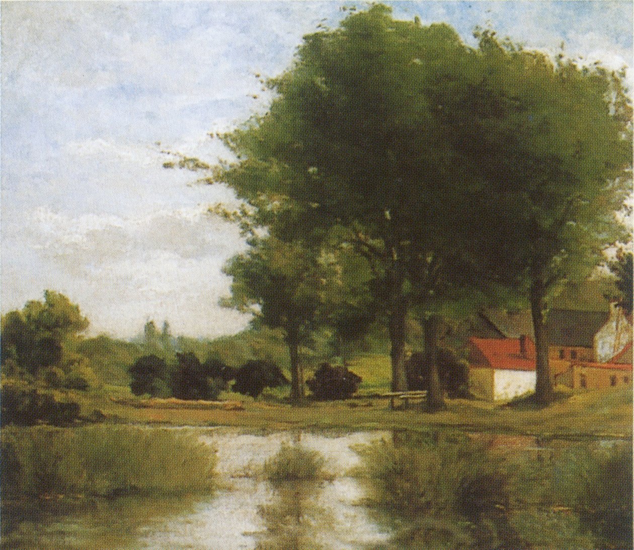 Landskab i efteråret af Paul Gauguin