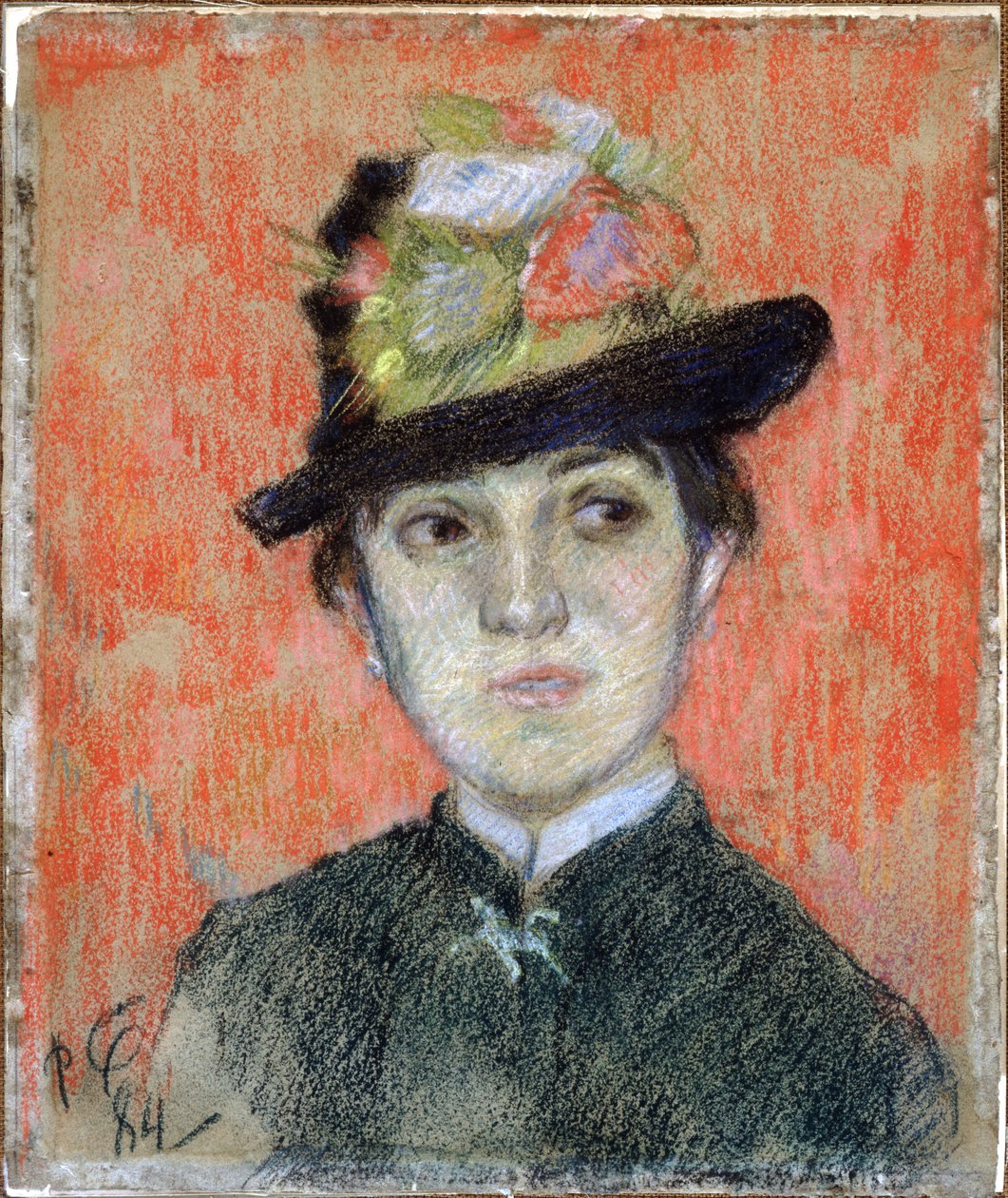 Portræt af Mademoiselle Manthey, 1884 af Paul Gauguin