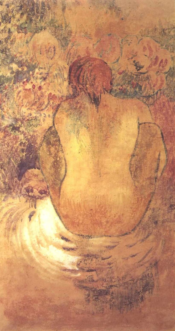 Tilbage handling af Paul Gauguin