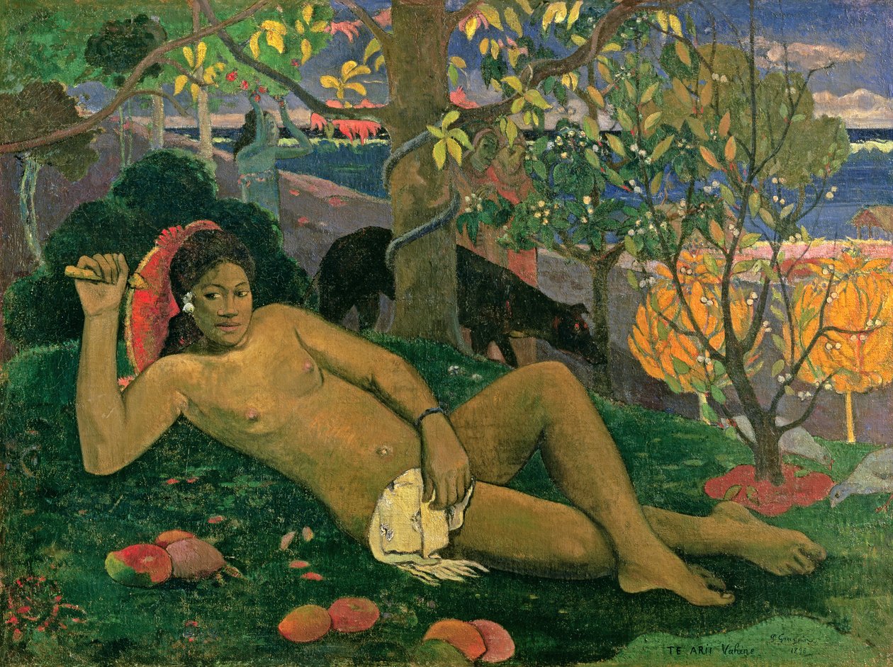 Kongens Hustru, 1896 af Paul Gauguin