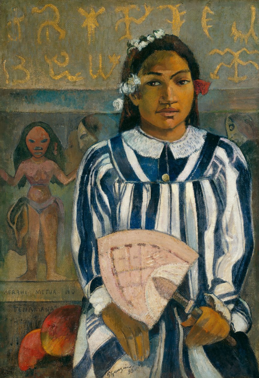 Forfædrene i Tehamana af Paul Gauguin