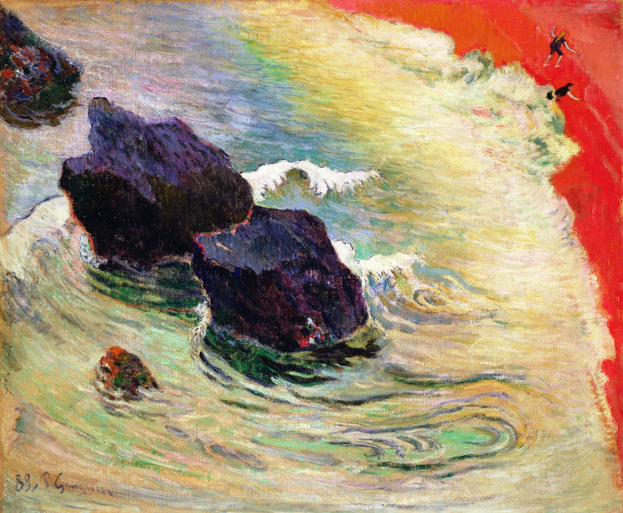 Bølgen af Paul Gauguin