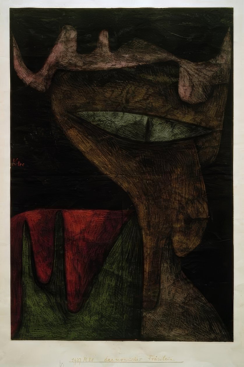 Daemonic Miss af Paul Klee