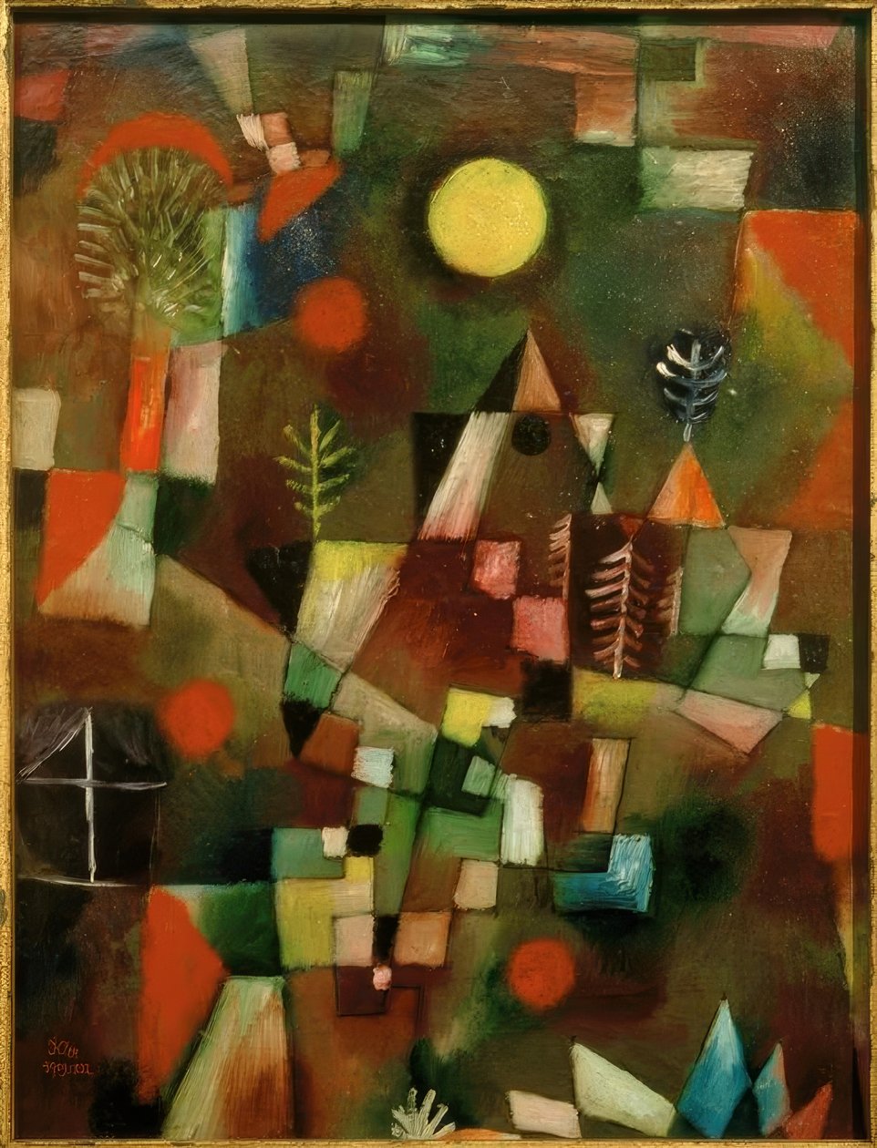 Fuldmånen af Paul Klee