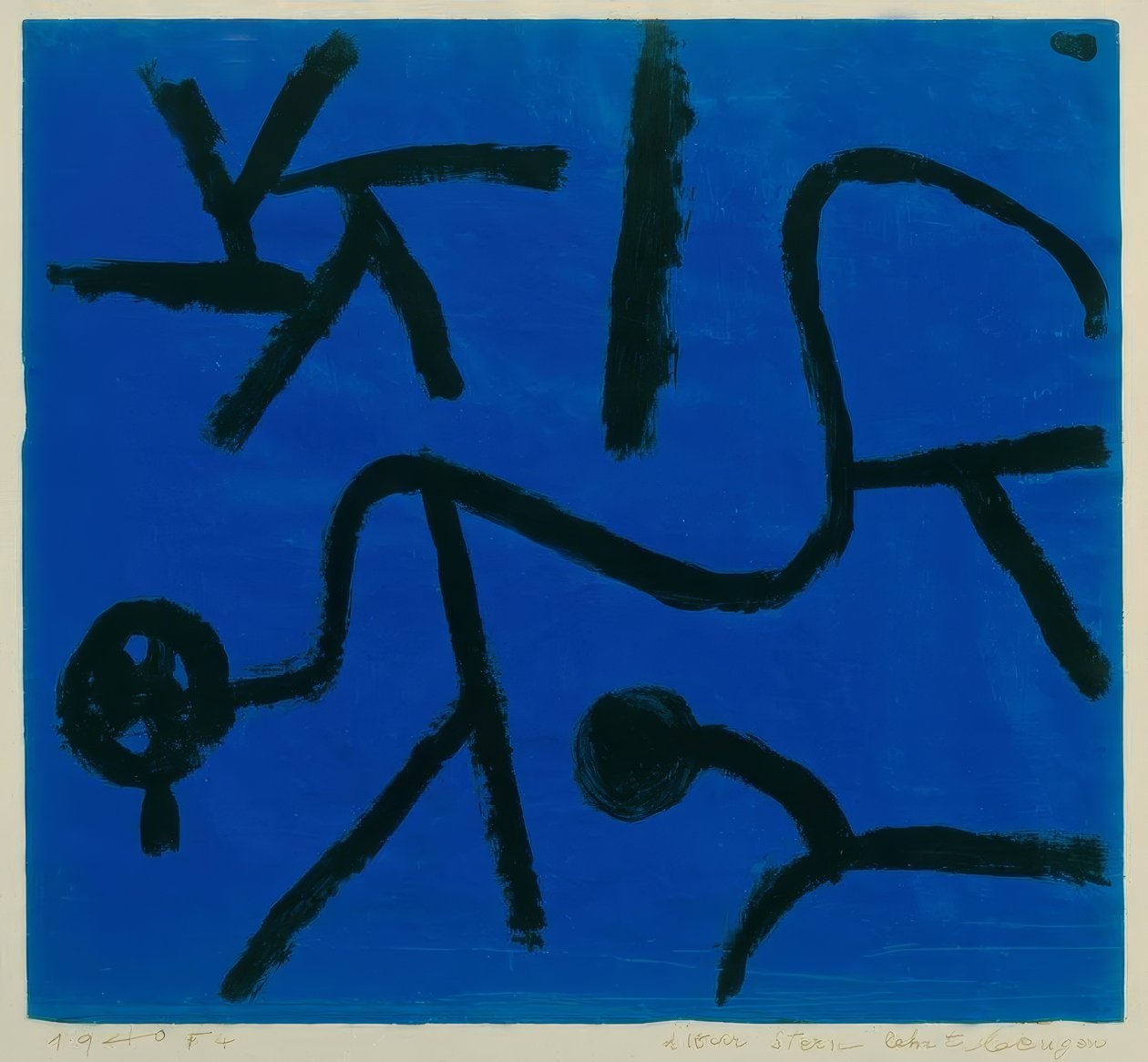 Denne stjerne lærer at bøje sig af Paul Klee
