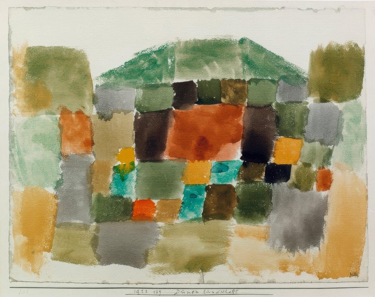 Klitlandskab af Paul Klee