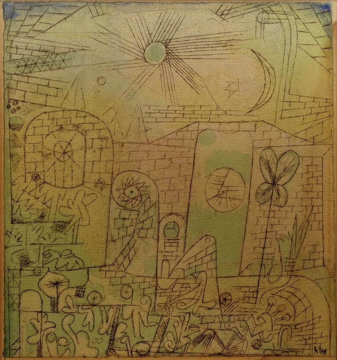Forårssol af Paul Klee