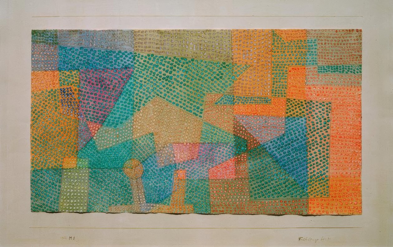 Forårs billede af Paul Klee