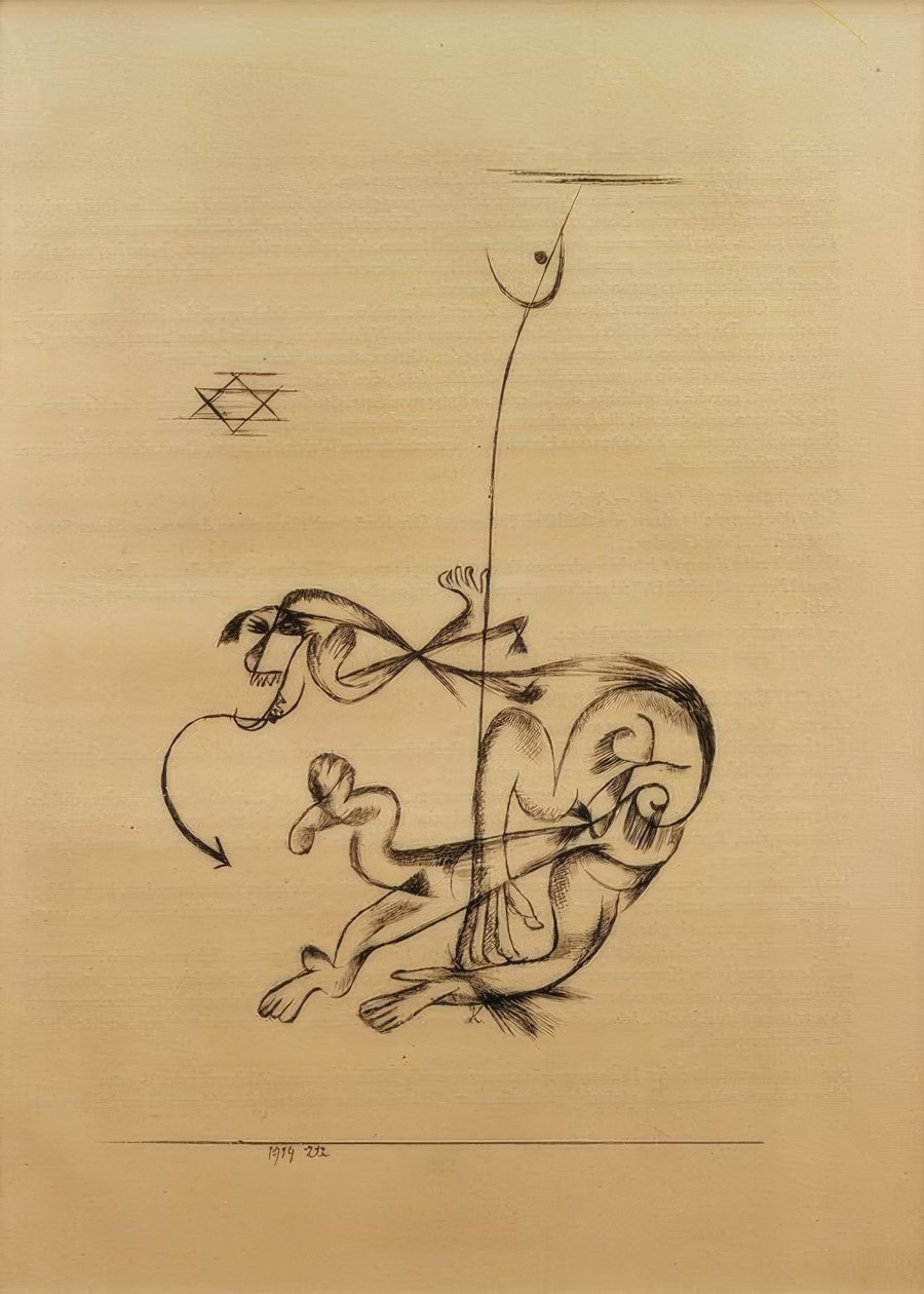 Litho nach 1914, 82 af Paul Klee