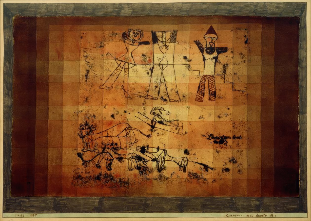 Løver, læg mærke til dem! af Paul Klee