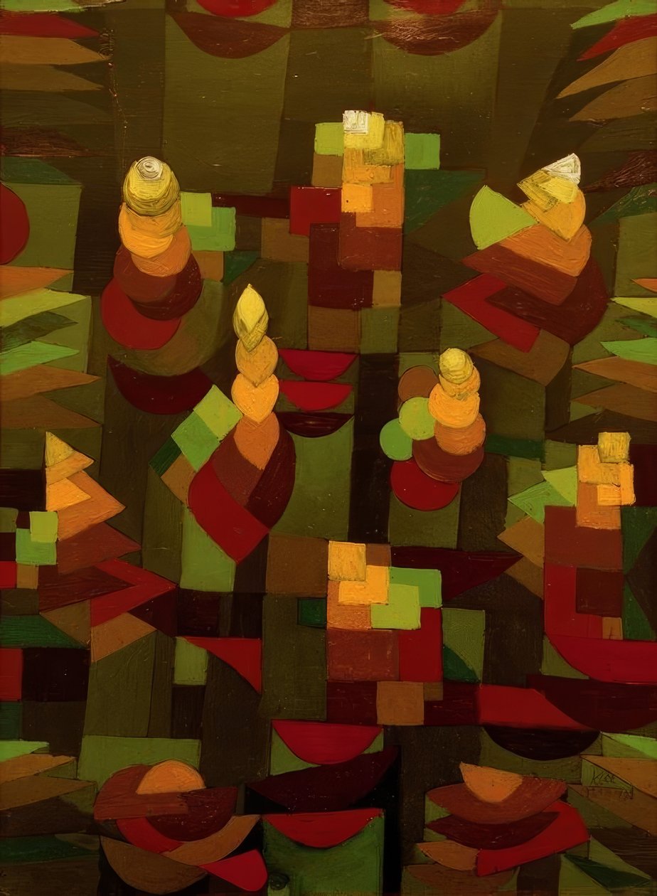Plantevækst af Paul Klee