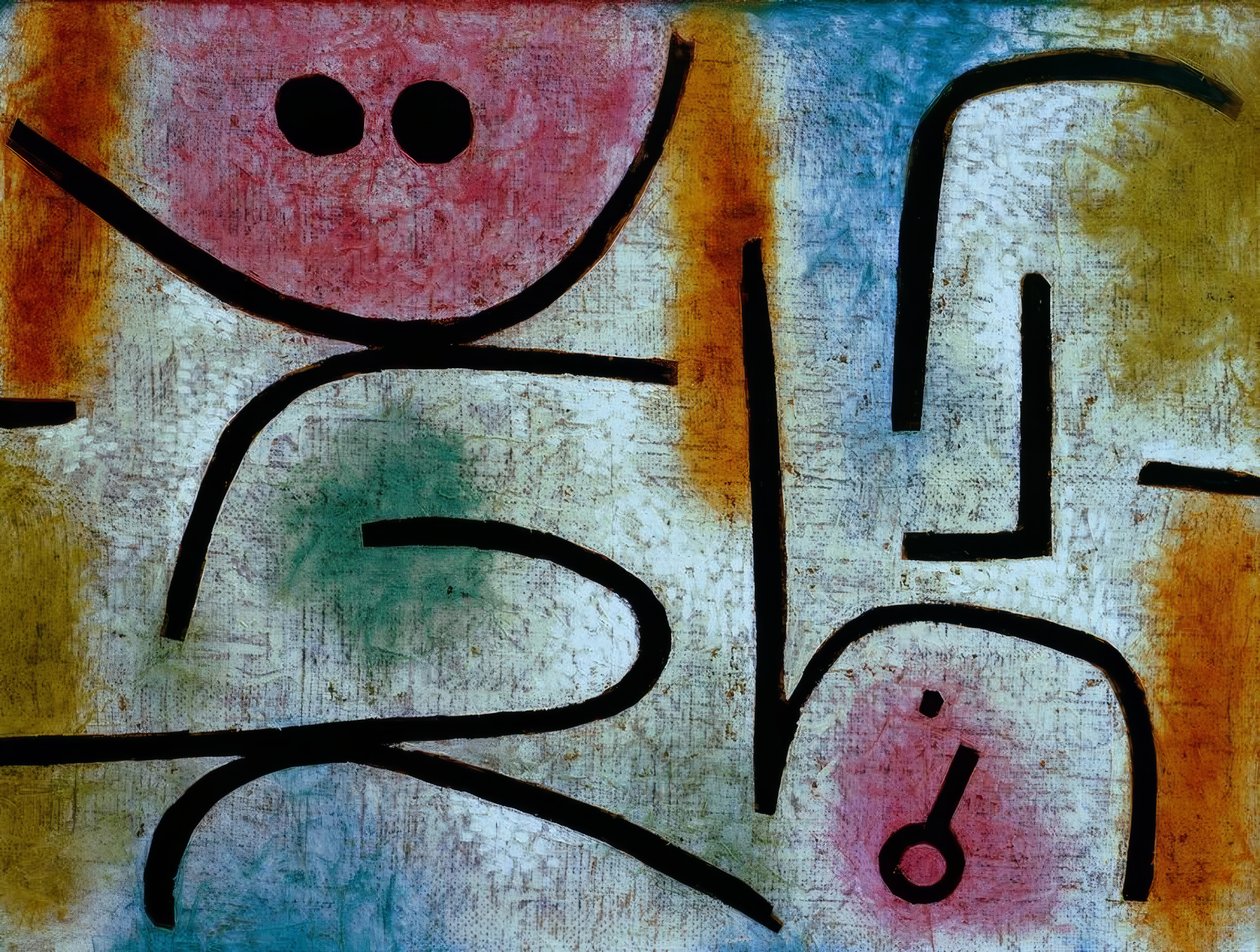 Knækket nøgle af Paul Klee