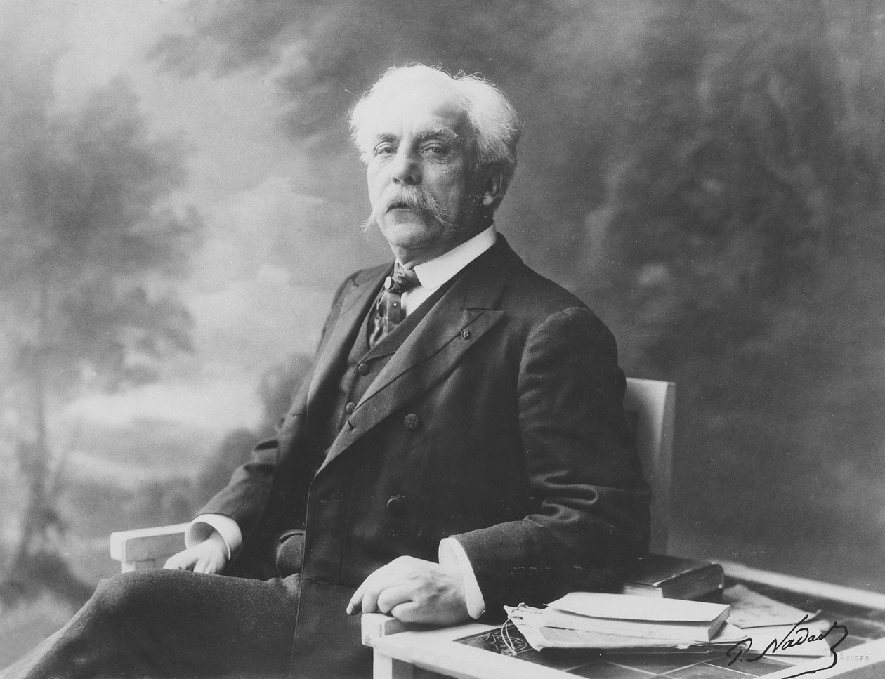 Portræt af Gabriel Fauré af Paul Nadar