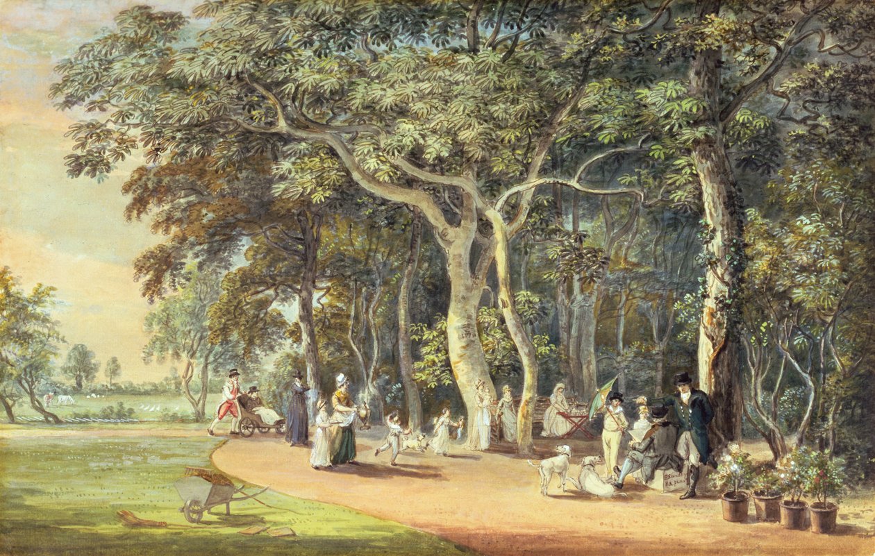 Englefield Green af Paul Sandby