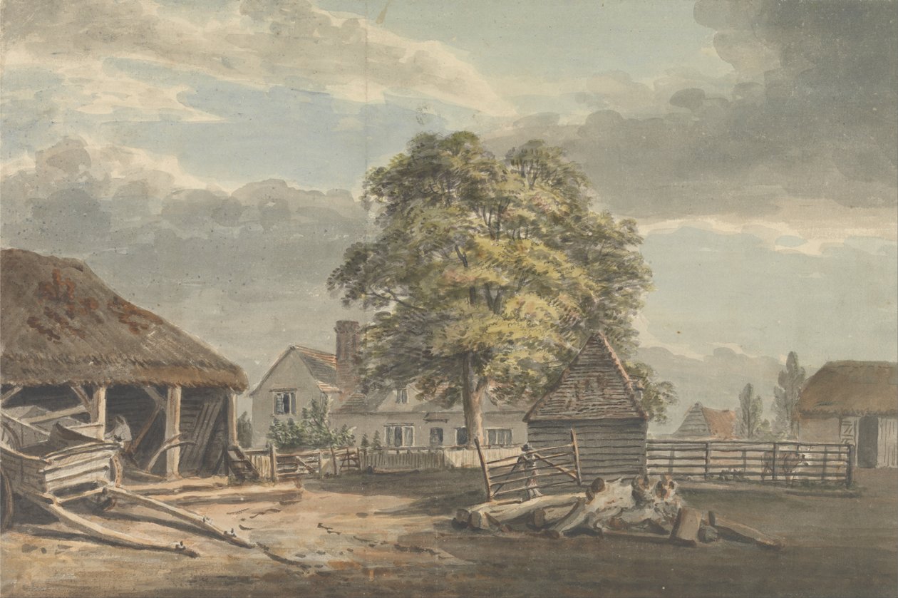 The Woodyard, Great Windsor Park af Paul Sandby