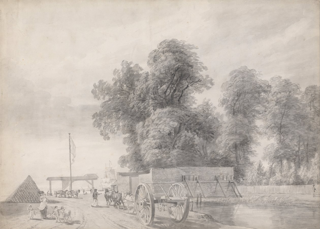 Woolwich Warren af Paul Sandby