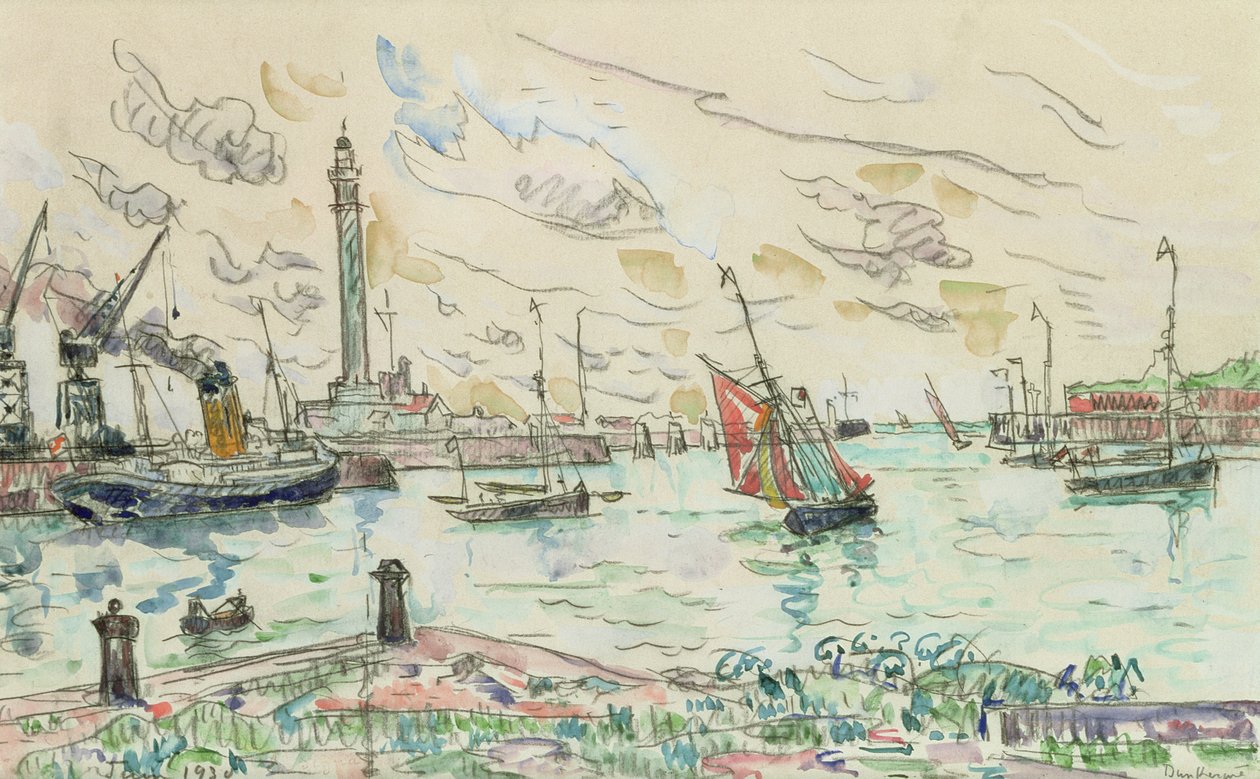 Dunkirk, 1930 af Paul Signac