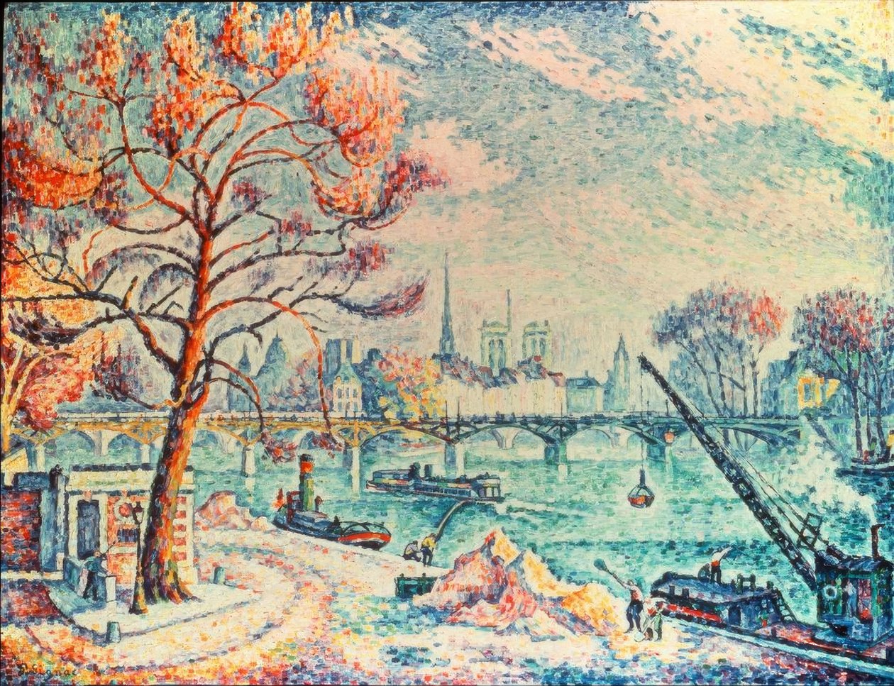 Paris, Pont des Arts af Paul Signac