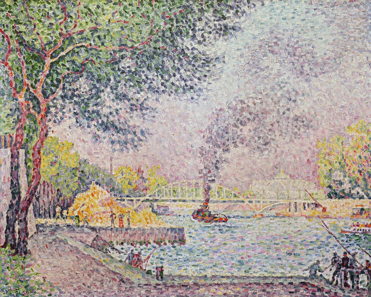 Debilly Footbridge, ca. 1926 af Paul Signac