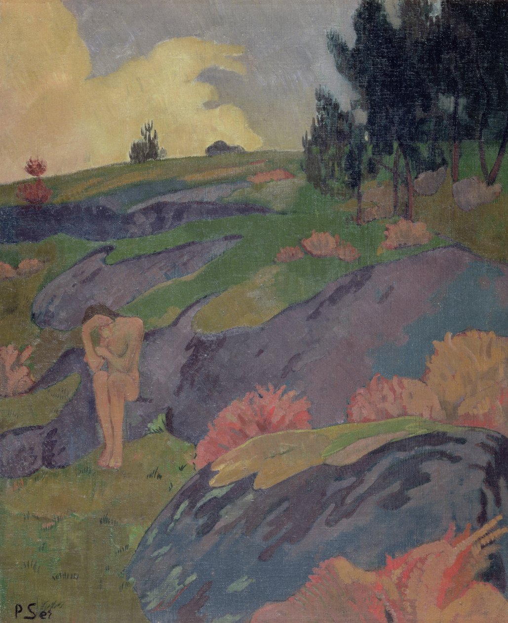 Melancholia, eller bretonsk aften, ca. 1890 af Paul Sérusier