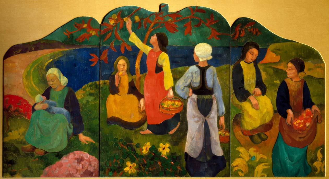 Triptykon fra Pont-Aven af Paul Sérusier