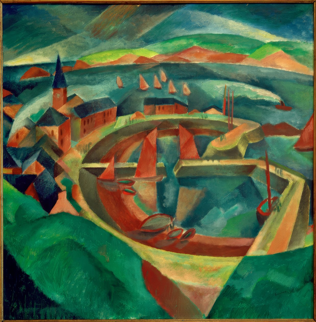 Havn af Paul Adolf Seehaus