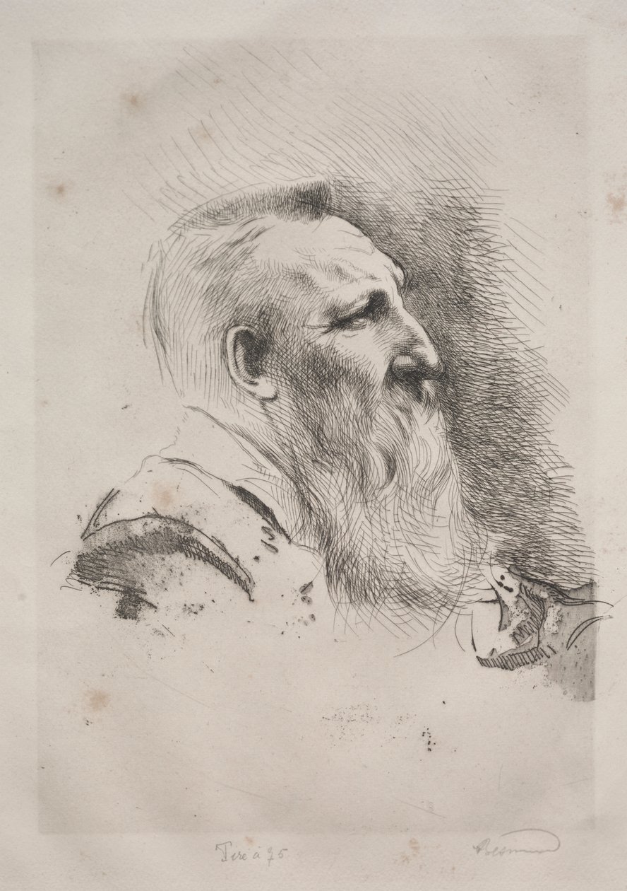Auguste Rodin af Paul Albert Besnard