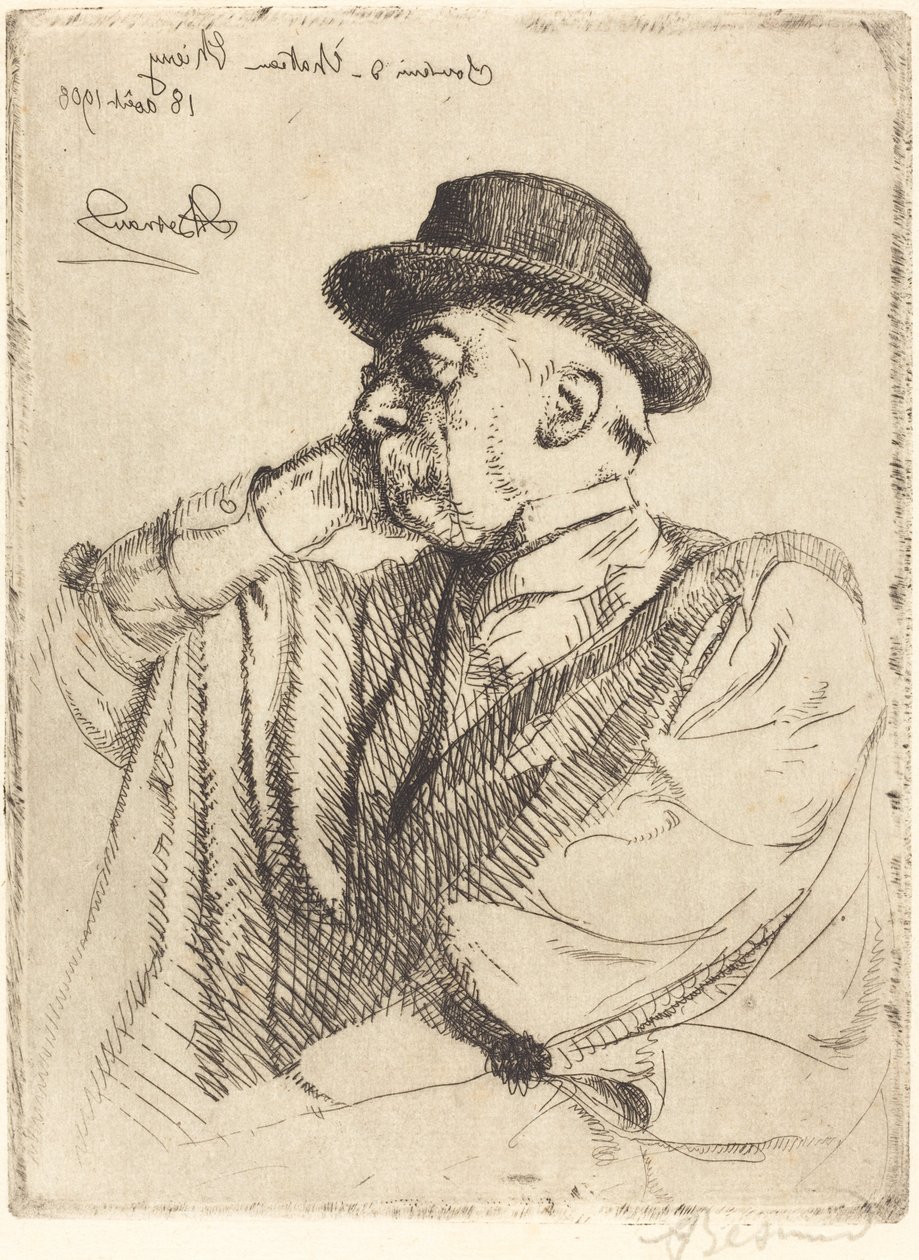 Edmond Pigalle, 1908. af Paul Albert Besnard