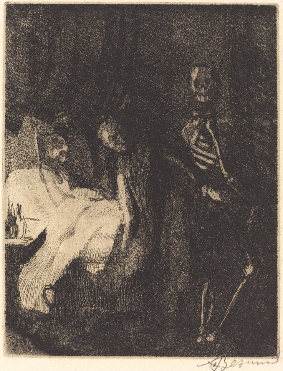 Importunate Importune, 1900. af Paul Albert Besnard
