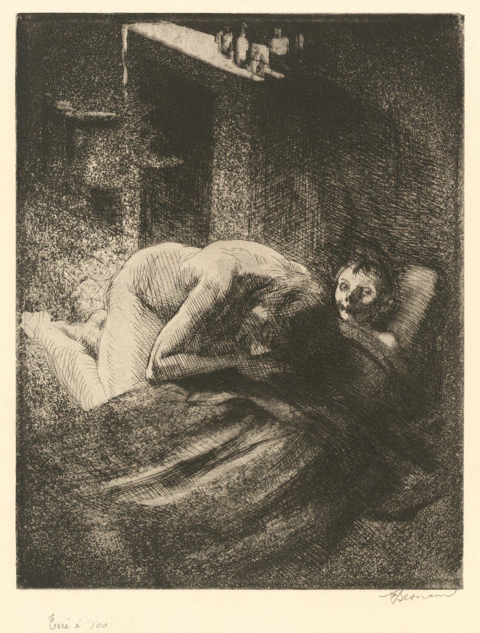 Elendighed Elendighed, ca. 1886. af Paul Albert Besnard