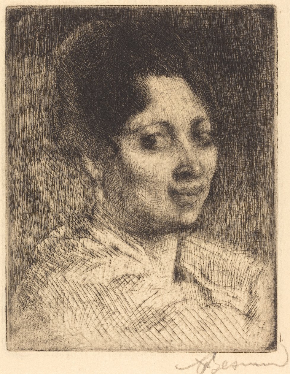 Peppina, 1919. af Paul Albert Besnard