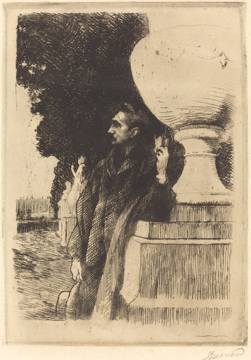 Robert de Montesquiou, 1899. af Paul Albert Besnard