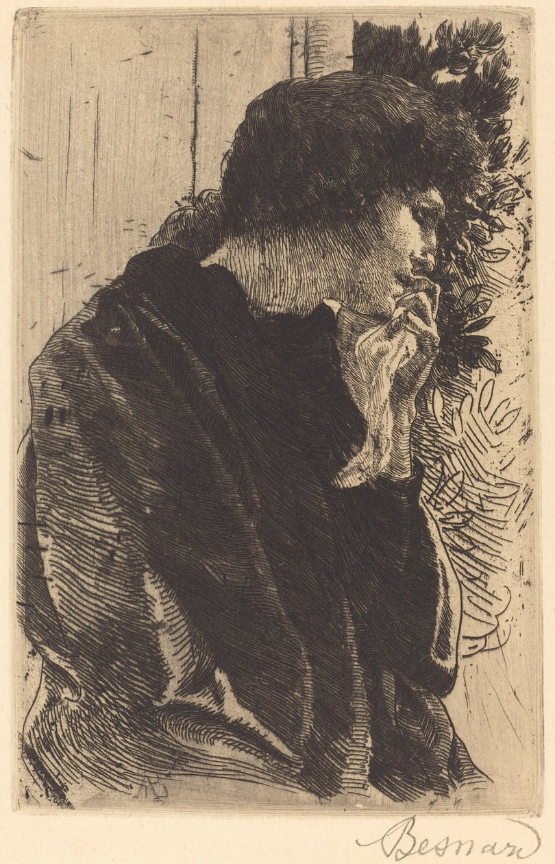 Sadness Sadness, 1887. af Paul Albert Besnard