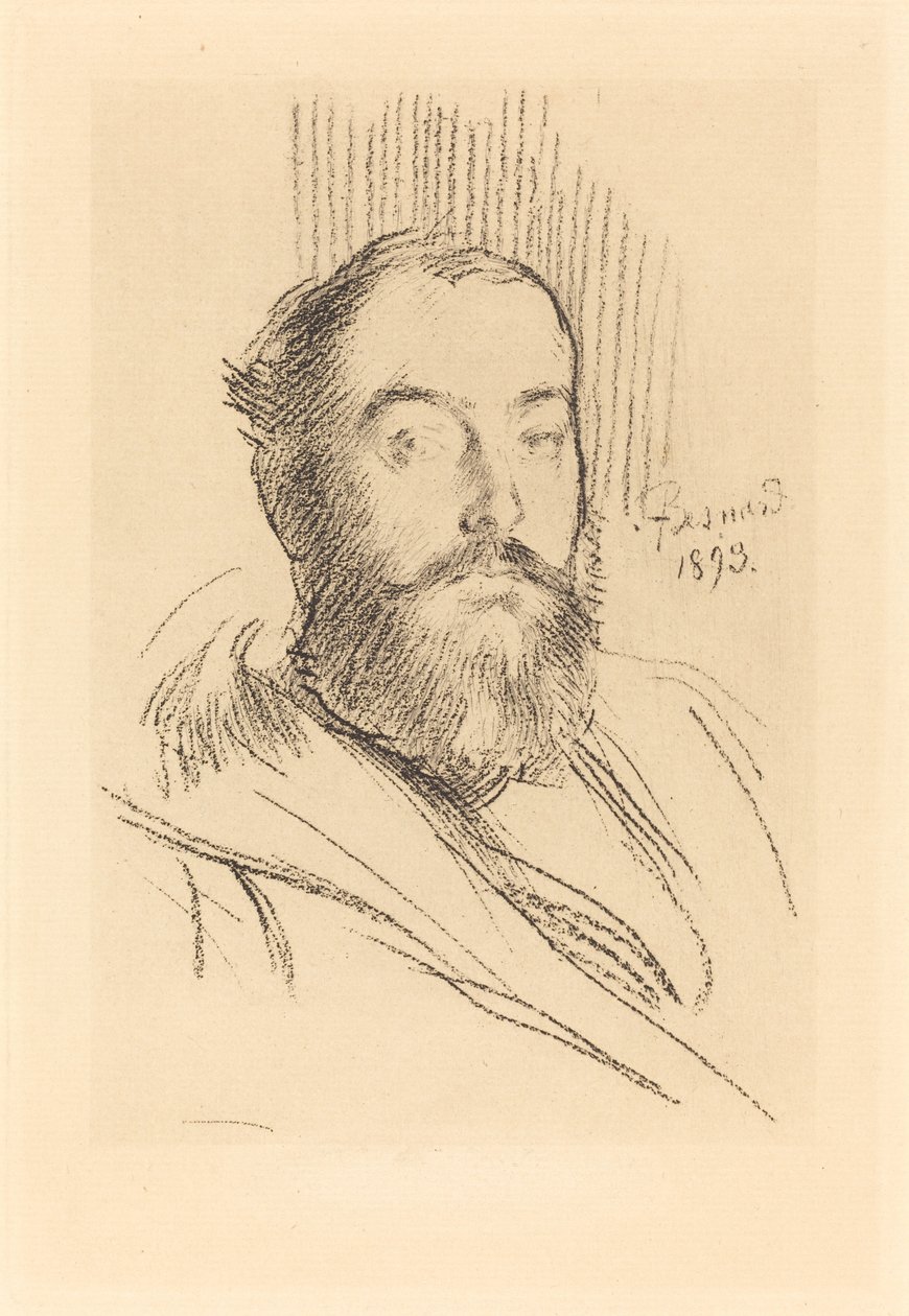 Selvportræt, 1893. af Paul Albert Besnard