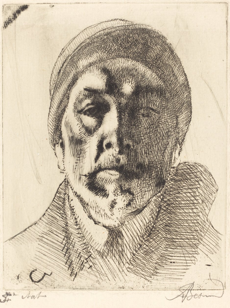 Selvportræt, 1919. af Paul Albert Besnard