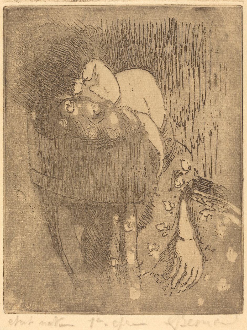 Sorg Chagrin, 1919. af Paul Albert Besnard