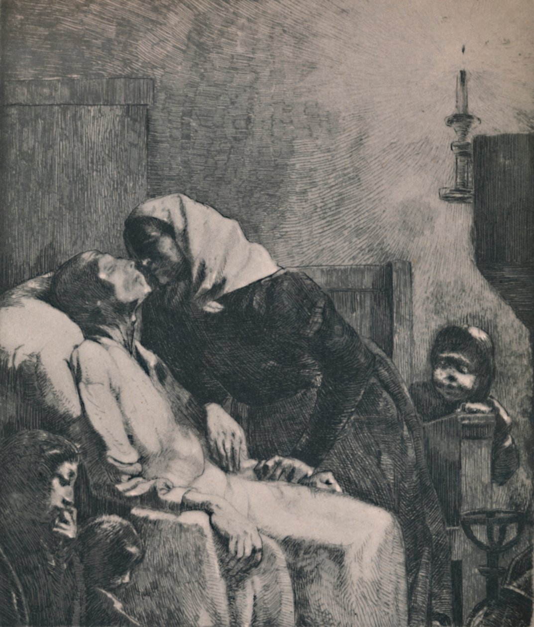 The End of All, 1883, 1946 af Paul Albert Besnard