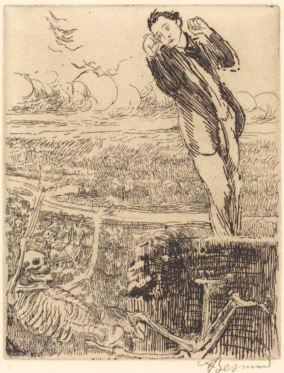Vertigo Vertigo, 1900. af Paul Albert Besnard