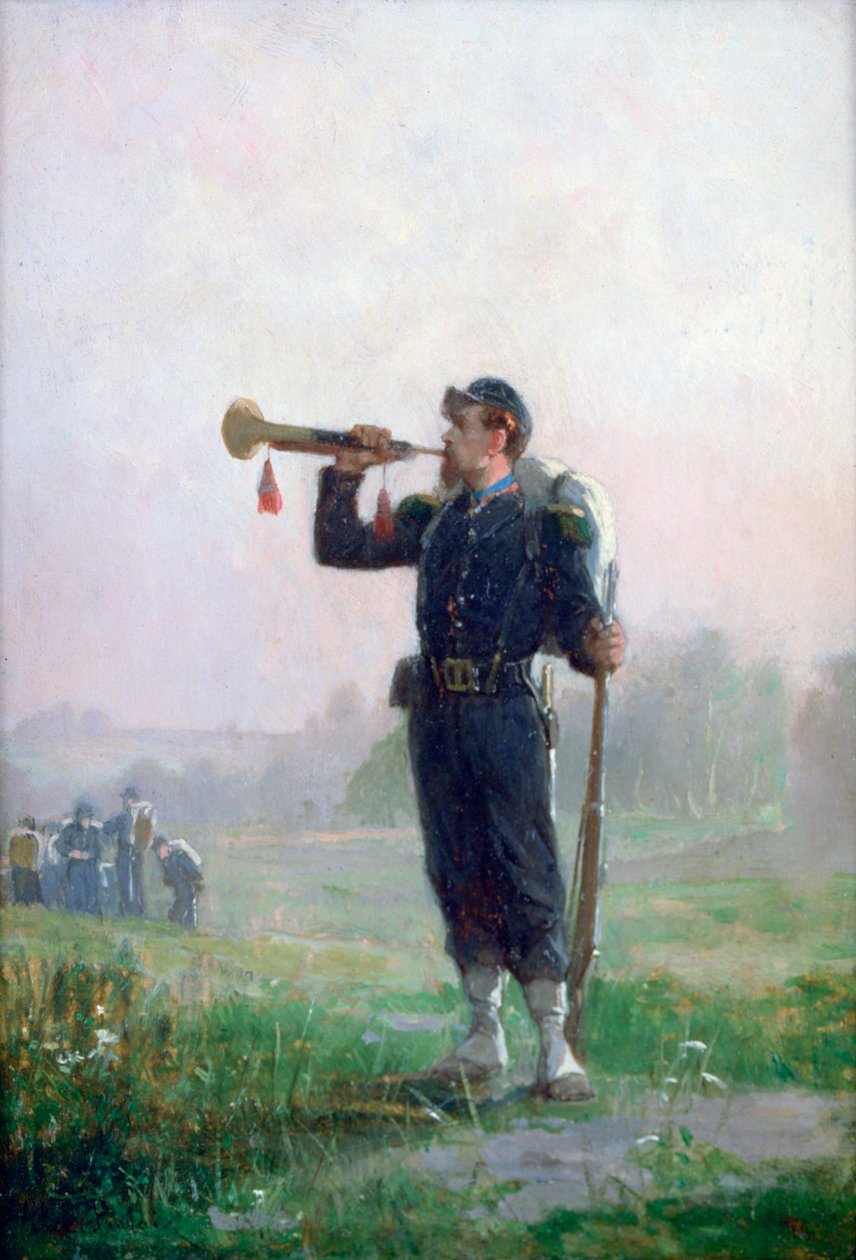 Bugle, c1846-1890 af Paul Alexandre Protais