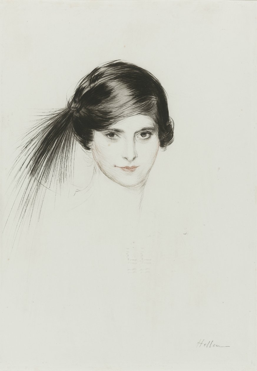 Helena Rubinstein, ca. 1908 af Paul Cesar Helleu