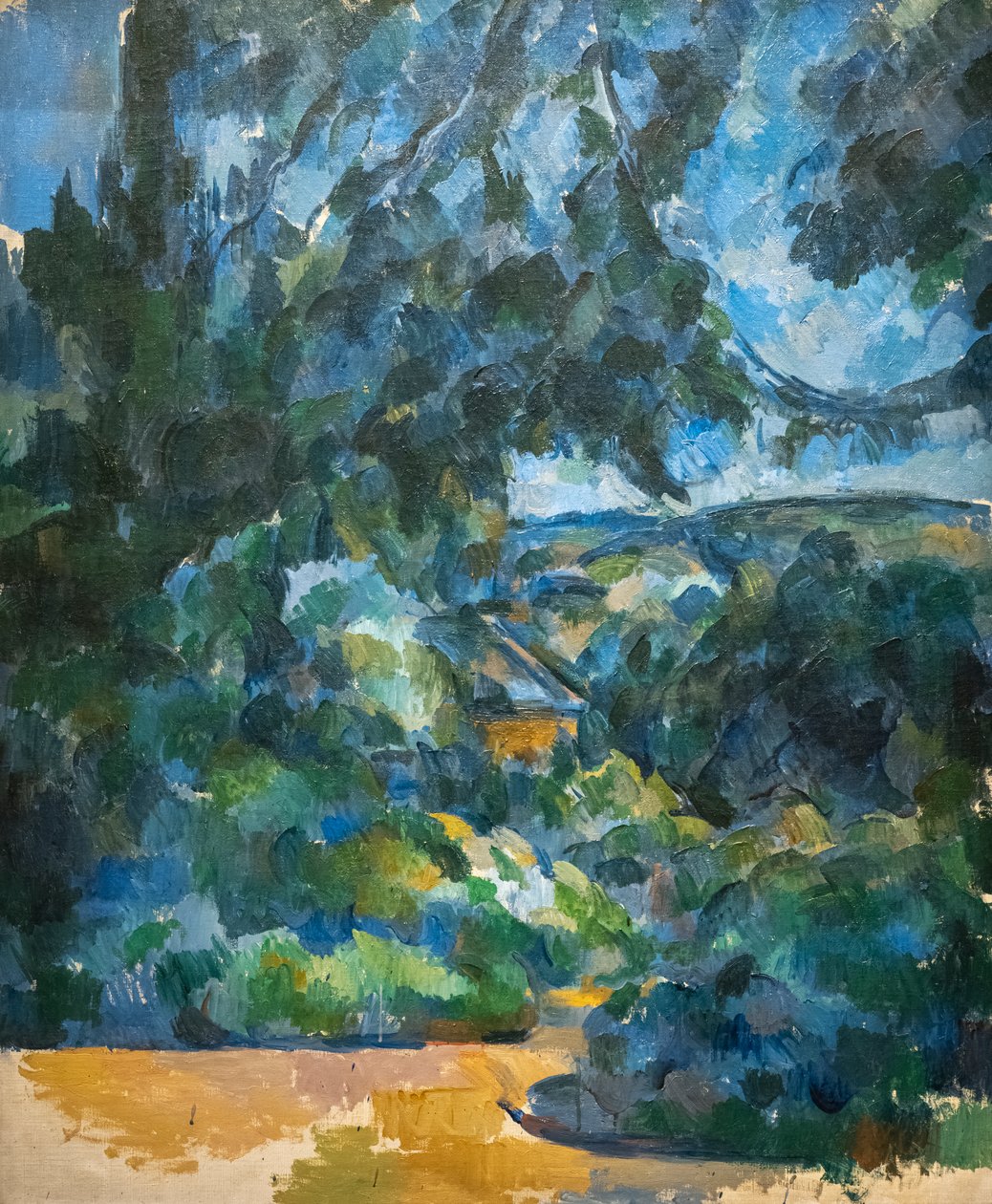 Blå Landskab af Paul Cézanne