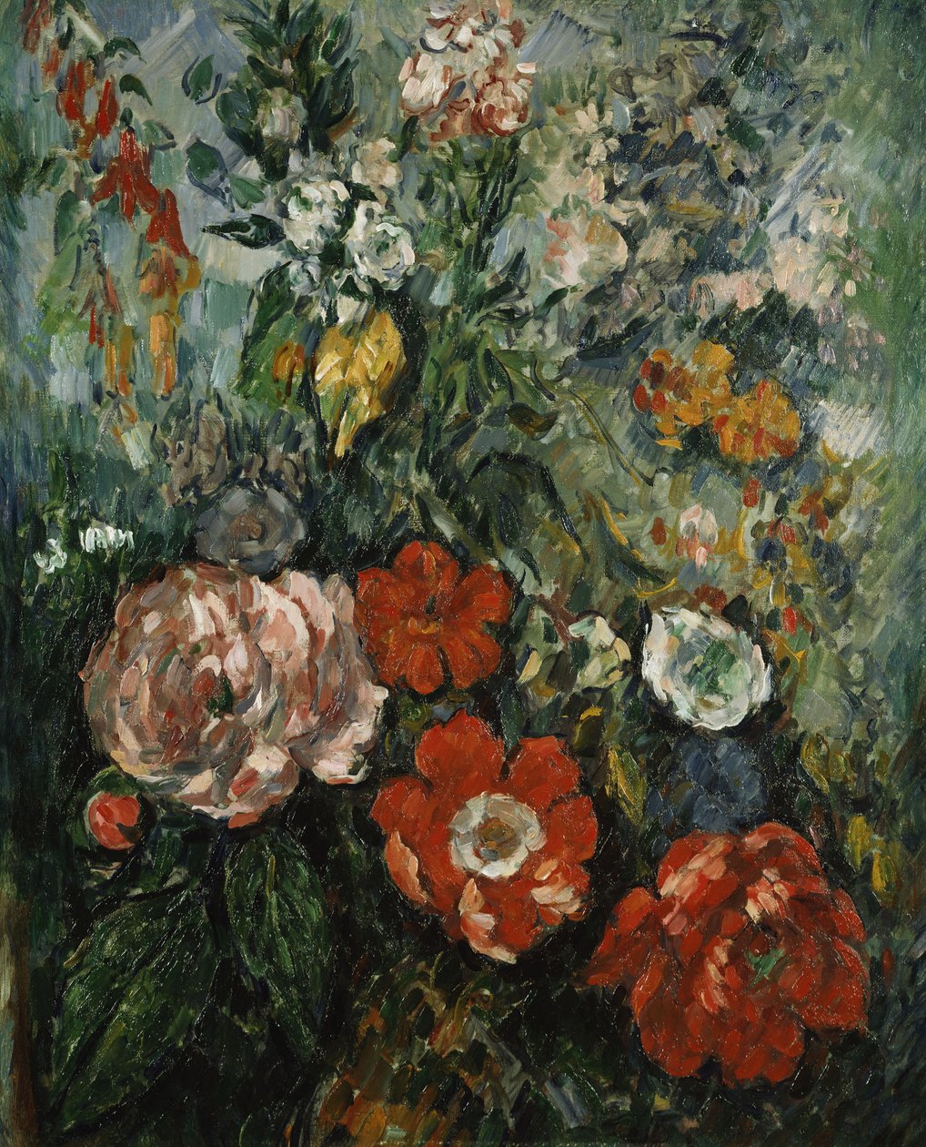 Blomster, ca. 1879 (olie på lærred) af Paul Cézanne