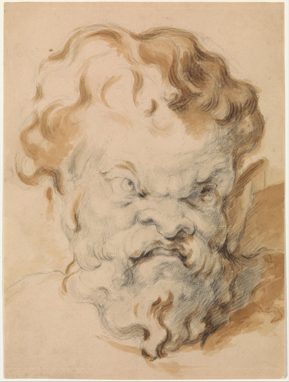 Leder af Silenus af Paul Cézanne