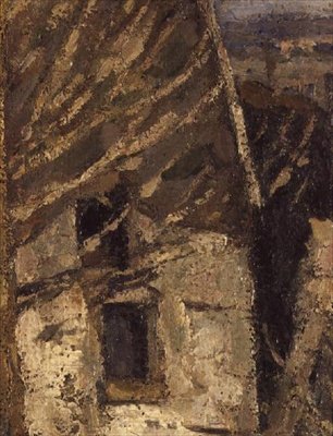 Den hængte mands hus, Auvers-sur-Oise af Paul Cézanne