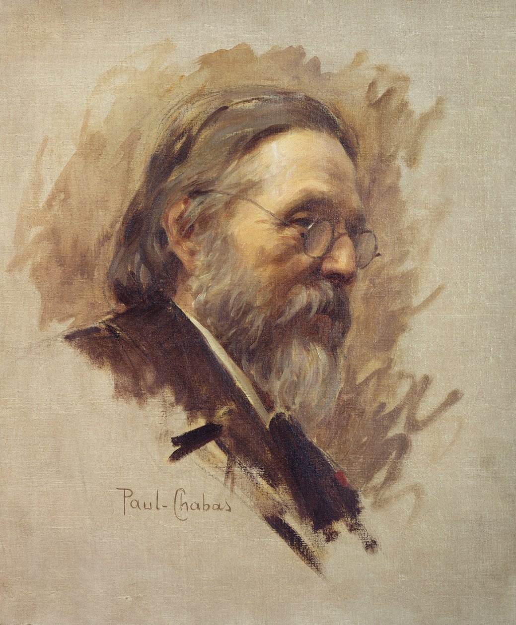 Jules Breton (1827-1906) af Paul Chabas