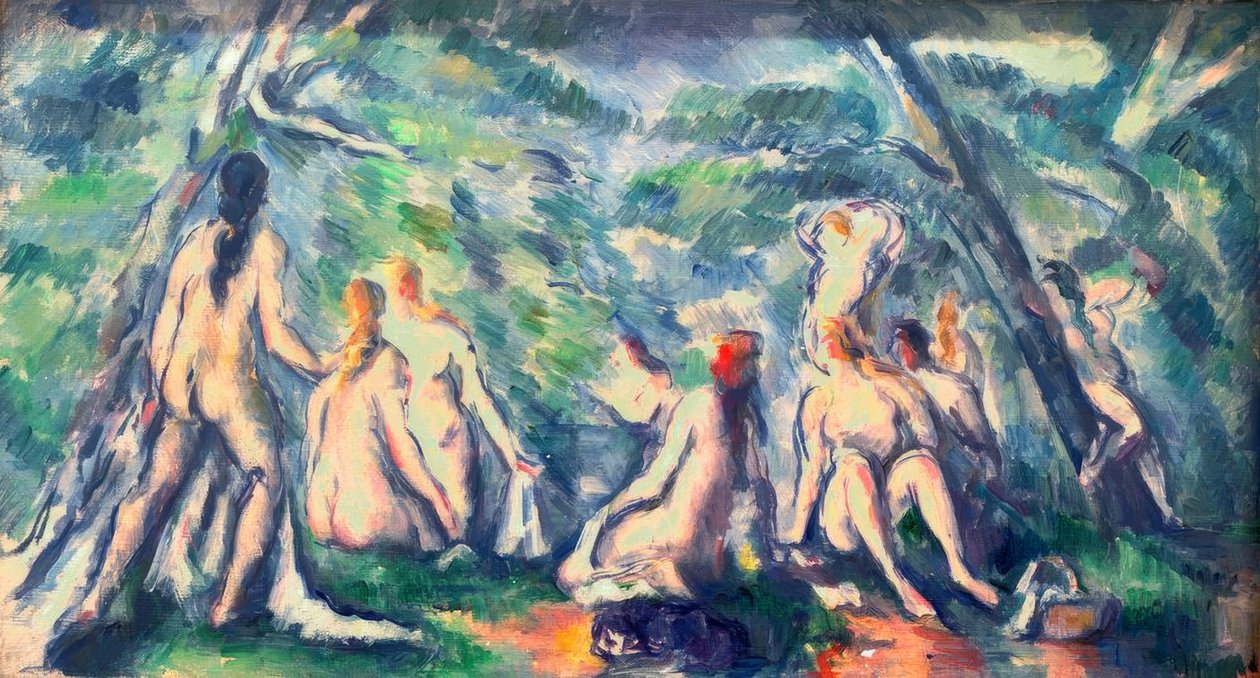 Badende af Paul Cézanne