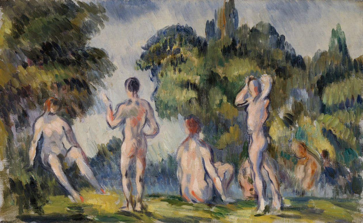 Badende af Paul Cézanne