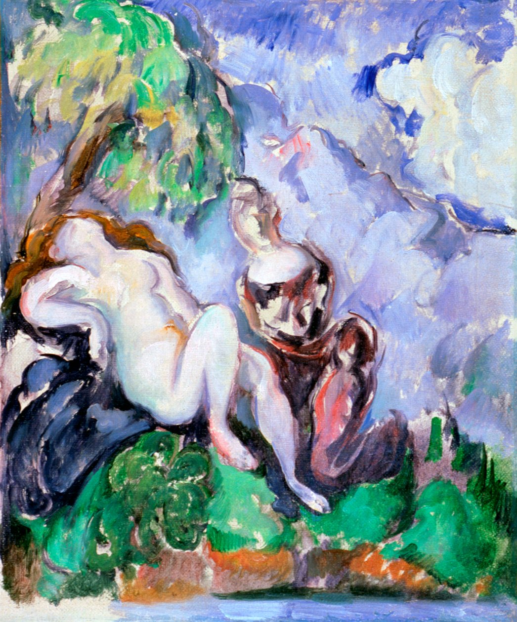 Bethsabee, 1885-1890 af Paul Cézanne