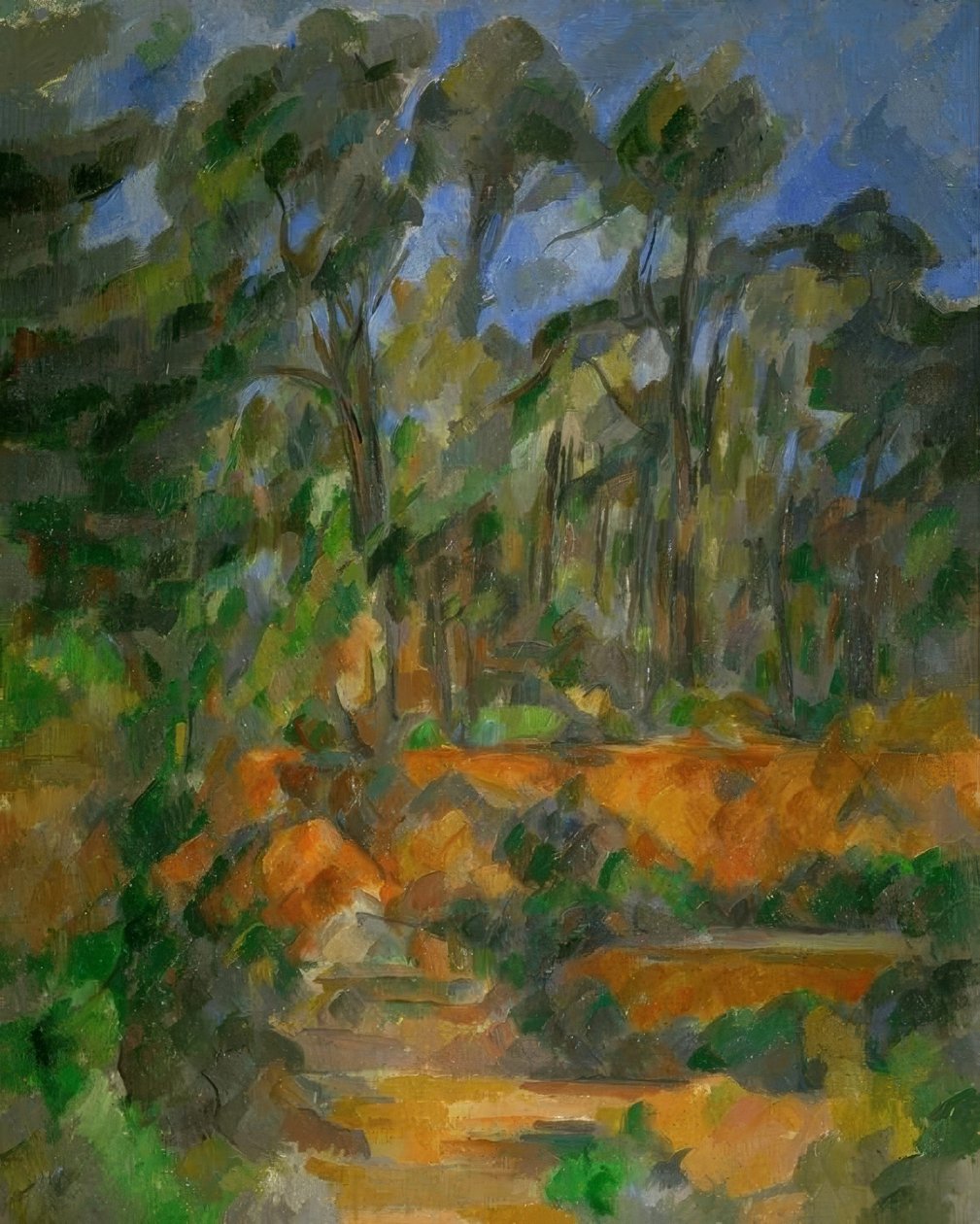 Glade af Paul Cézanne