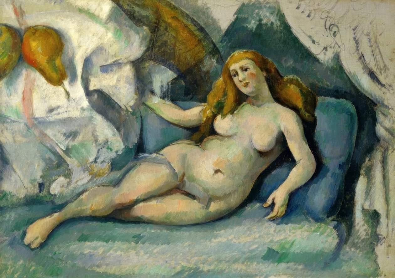 Femme nue (Leda II?) af Paul Cézanne